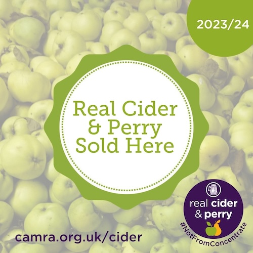 Real Cider and Perry at the Pub